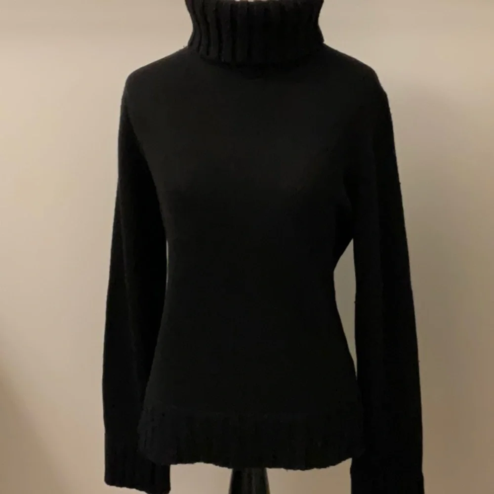 Michael Kors: Sweater - Cashmere/Merino Wool Turtleneck, Women’s Size L